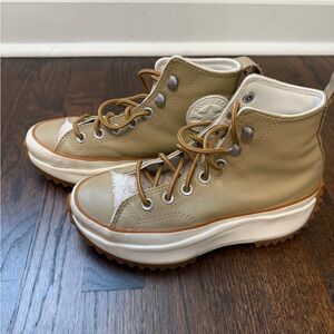 Converse Women's High-Top Sneakers - tan